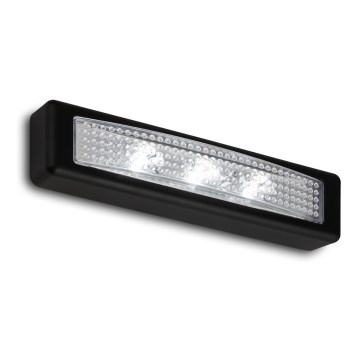 Briloner 2689-035 - LED Orienteringslampa med touch funktion LERO LED/0,18W/3xAAA svart