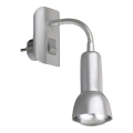 Briloner 2739-014P - Lampa med kontakt 1xE14/25W/230V