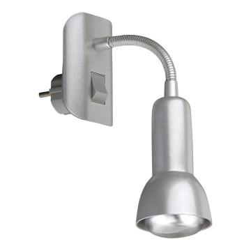 Briloner 2739-014P - Lampa med kontakt 1xE14/25W/230V