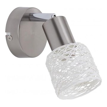 Briloner 2826-012 - Väggspotlight SPOT 1xE14/6W/230V matt krom