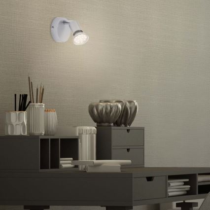 Briloner 2906-014 - LED väggspotlight PICCO 1xGU10/3W/230V