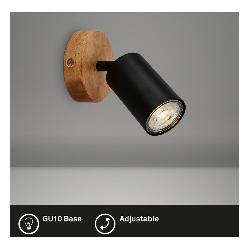 Briloner 2922-015 - Väggspotlight SPOT 1xGU10/9W/230V