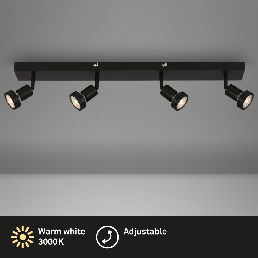 Briloner 2926-045 - LED-spotlampa 4xGU10/4,9W/230V