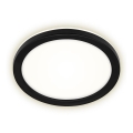 Briloner 3008-015 - LED taklampa LED/8W/230V diameter 21 cm svart IP44