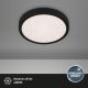 Briloner 3048-015 - LED Taklampa RUNA LED/18W/230V svart