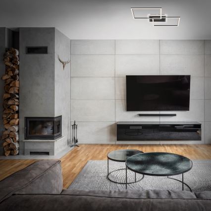 Briloner 3049-015 - LED Dimbar taklampa FRAME LED/40W/230V + fjärrkontroll