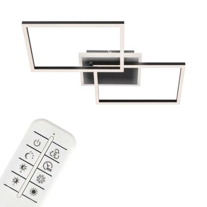 Briloner 3049-015 - LED Dimbar taklampa FRAME LED/40W/230V + fjärrkontroll