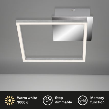 Briloner 3105-018 - LED ljusreglerad taklampa  FRAMES LED/9,7W/230V