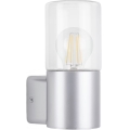 Briloner 320504TF - Vägglampa för utomhusbruk 1xE27/12W/230V IP44 silver