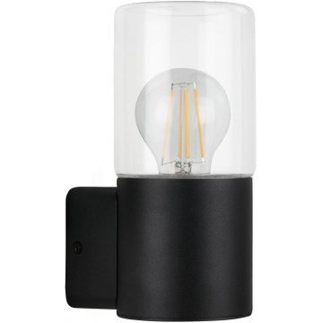 Briloner 320505TF - Vägglampa för utomhusbruk 1xE27/12W/230V IP44 svart