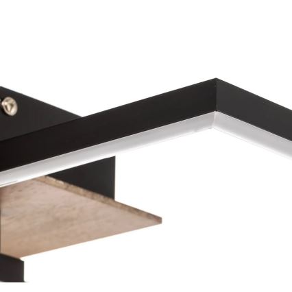 Briloner 3210-014 - LED Dimbar taklampa FRAME 2xLED/11W/230V brun