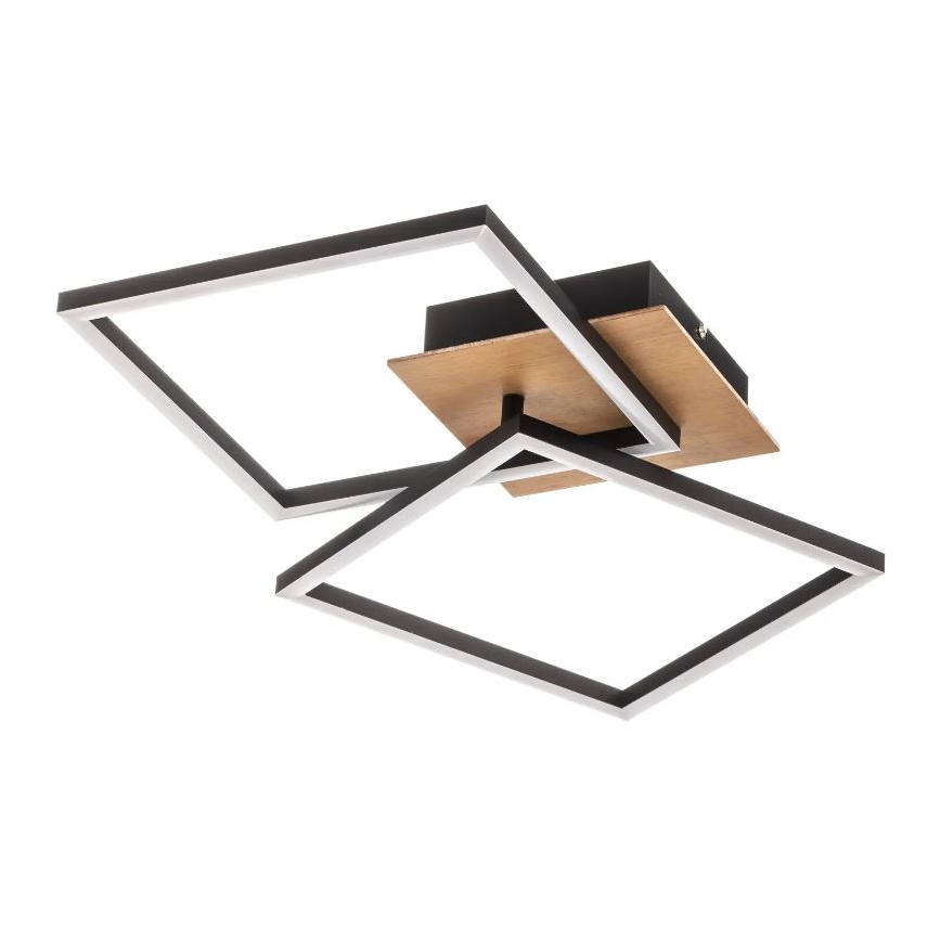 Briloner 3210-014 - LED Dimbar taklampa FRAME 2xLED/11W/230V brun