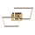 Briloner 3210-017 - LED dimbar taklampa FRAME 2xLED/11W/230V guld