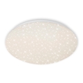 Briloner 3373-016 - STARRY dimbar LED-taklampa, 15 W/230 V, 3000-6500 K, Ø 28 cm, vit + fjärrkontroll