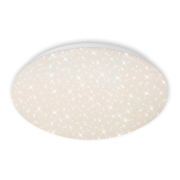 Briloner 3373-016 - STARRY dimbar LED-taklampa, 15 W/230 V, 3000-6500 K, Ø 28 cm, vit + fjärrkontroll