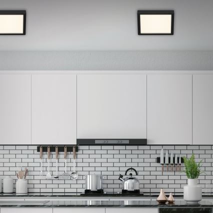 Briloner 3467-415 - LED taklampa FIRE LED/21W/230V 30x30 cm