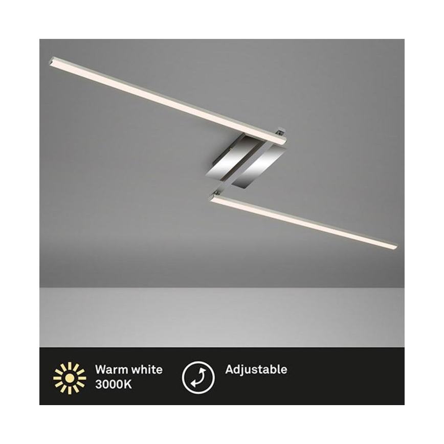 Briloner 3500-018 - LED fäst ljuskrona STAFF 2xLED/6W/230V