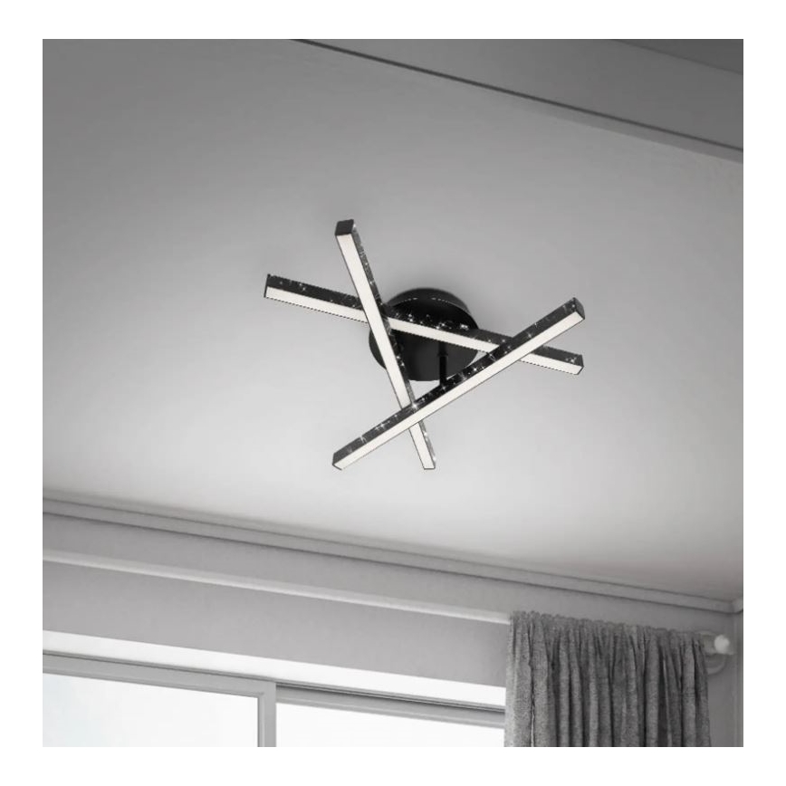 Briloner 3518-035 - LED fäst ljuskrona REY 3xLED/5W/230V