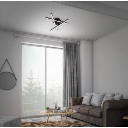 Briloner 3518-035 - LED fäst ljuskrona REY 3xLED/5W/230V