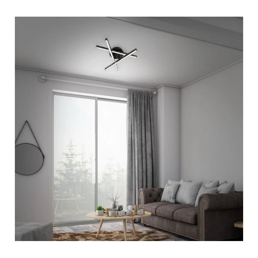 Briloner 3518-035 - LED fäst ljuskrona REY 3xLED/5W/230V