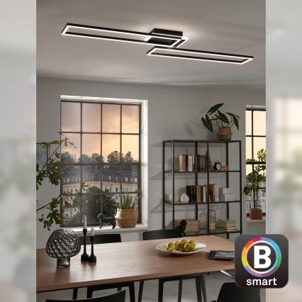 Briloner 3538-015 - LED ljusreglerad ljuskrona FRAME 2xLED/20W/230V 2700-6500K Wi-Fi Tuya + fjärrkontroll