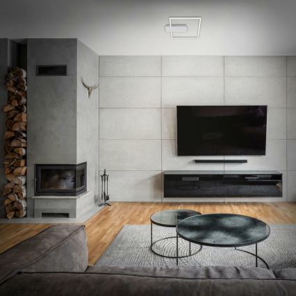 Briloner 3544-018 - LED Dimbar taklampa NICO LED/12W/230V matt krom