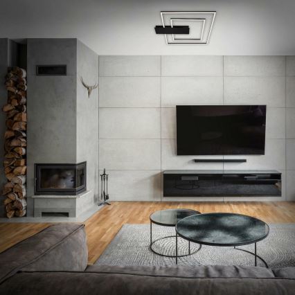 Briloner 3545-015 - LED Dimbar taklampa NICO LED/25W/230V svart