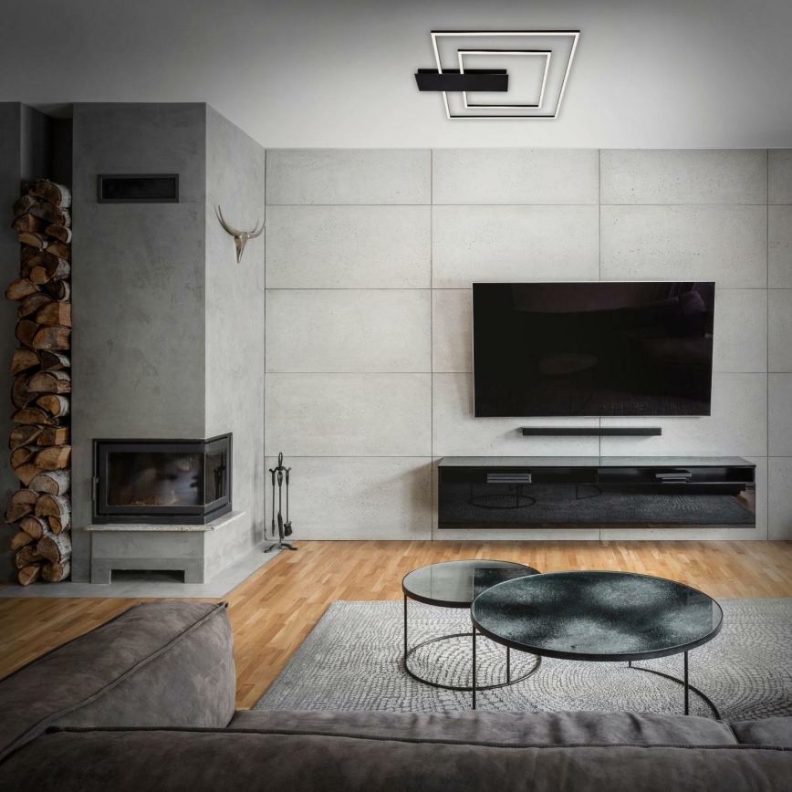 Briloner 3545-015 - LED Dimbar taklampa NICO LED/25W/230V svart