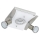 Briloner 3583-032 - LED Takbelysning RIPOSO LED/5W/230V + 2xGU10/3W