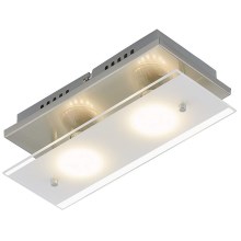 Briloner 3596-022 - LED Takbelysning TELL 2xGU10/3W/230V