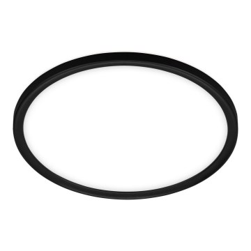 Briloner 3642-415 - LED taklampa för badrum SLIM LED/19W/230V diameter 29 cm IP44 svart