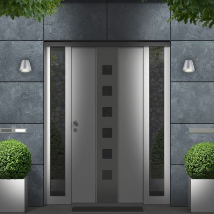 Briloner 3645-014 - LED vägglampa för utomhusbruk NEAPEL 1xGU10/4,9W/230V IP44