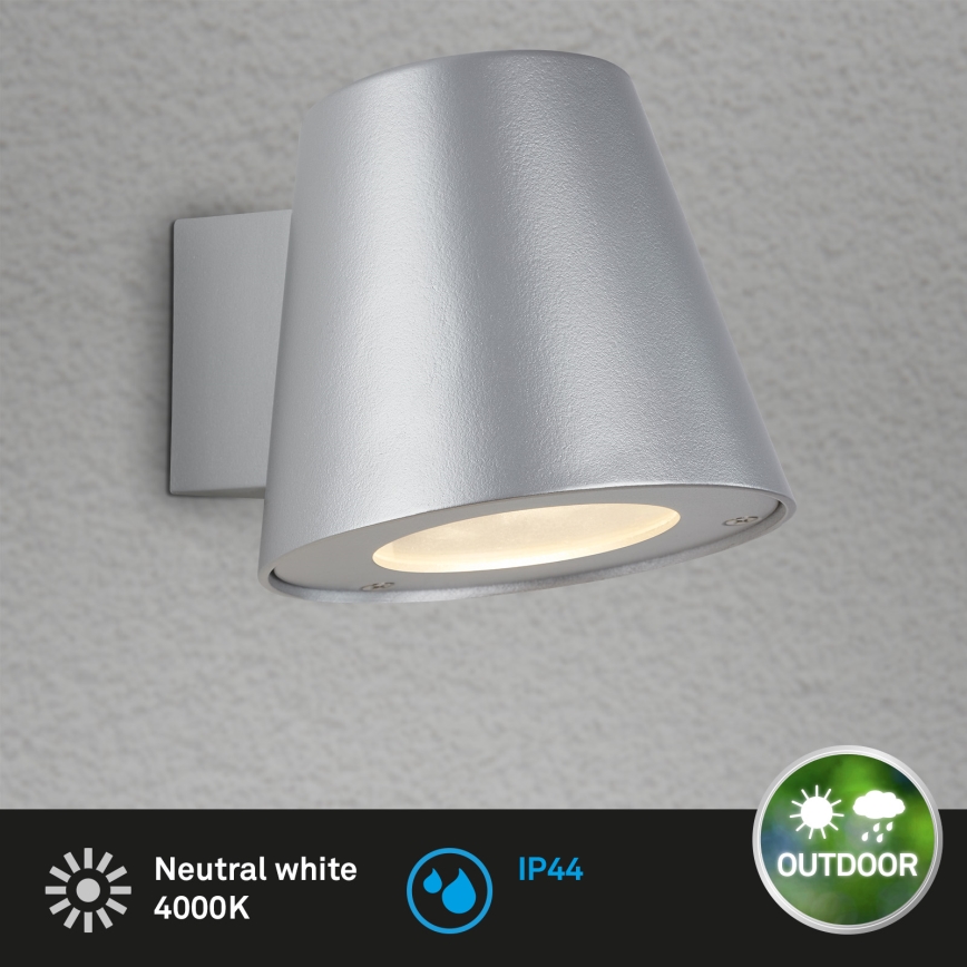 Briloner 3645-014 - LED vägglampa för utomhusbruk NEAPEL 1xGU10/4,9W/230V IP44
