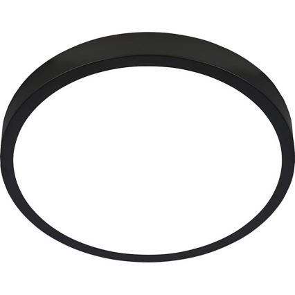 Briloner 3709-015 - LED RGBW Dimbar taklampa LED/22W/230V 4000K diameter 38 cm svart + fjärrkontroll