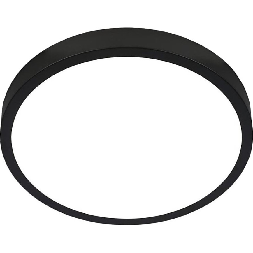 Briloner 3709-015 - LED RGBW Dimbar taklampa LED/22W/230V 4000K diameter 38 cm svart + fjärrkontroll