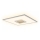 Briloner 3848014 - LED taklampa TORO LED/18W/230V 42x42 cm mattkrom