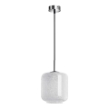 Briloner 4011-018 - Ljuskrona med textilsladd COLD 1xE27/40W/230V