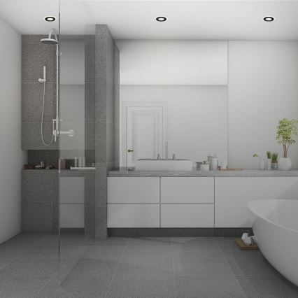 Briloner 7039-035 - KIT 3x Infälld LED badrumsbelysning LED/5W/230V IP44