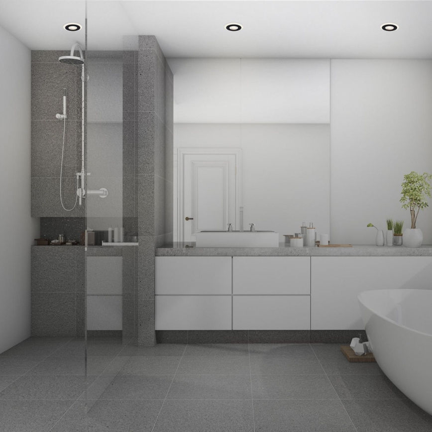 Briloner 7039-035 - KIT 3x Infälld LED badrumsbelysning LED/5W/230V IP44