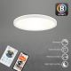 Briloner 7058-016 - LED Dimbar lampa SLIM LED/18W/230V 2700-6500K Wi-Fi Tuya + fjärrkontroll