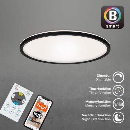 Briloner 7059-015 - LED Dimbar taklampa SLIM LED/22W/230V 2700-6500K Wi-Fi Tuya + fjärrkontroll