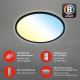 Briloner 7059-015 - LED Dimbar taklampa SLIM LED/22W/230V 2700-6500K Wi-Fi Tuya + fjärrkontroll