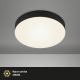 Briloner 7065-015 - LED taklampa FLAME LED/16W/230V svart
