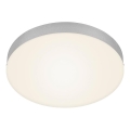 Briloner 7066-014 - LED taklampa FLAME LED/21W/230V 3000K silver diameter 28,7 cm