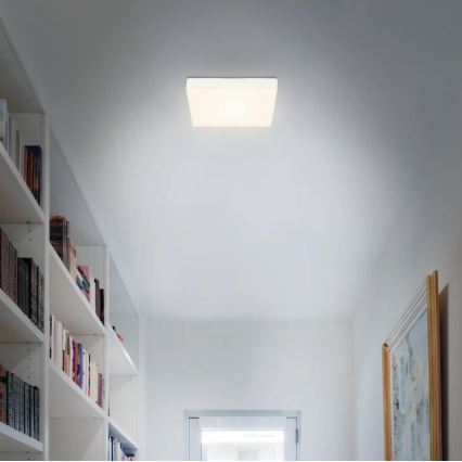 Briloner 7070-016 - LED taklampa FLAME LED/16W/230V vit