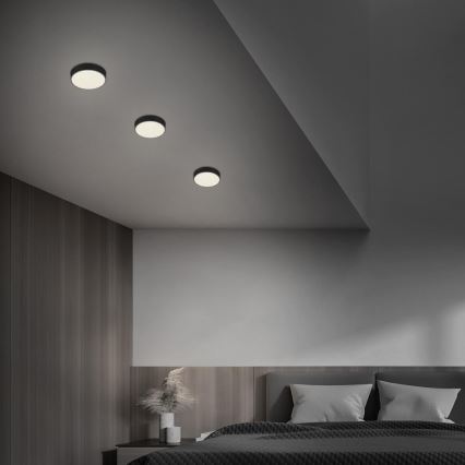 Briloner 7072-415 - LED taklampa STAR SKY LED/11W/230V 4000K diameter 15 cm svart