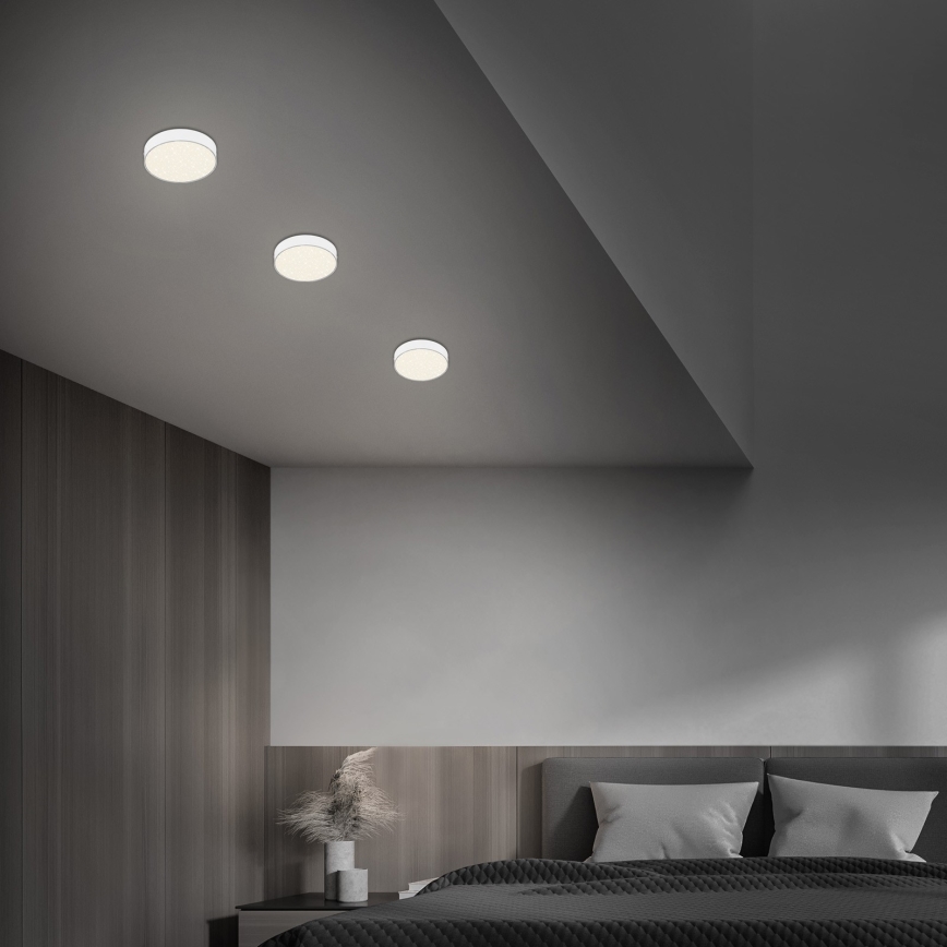 Briloner 7072-416 - LED taklampa STAR SKY LED/11W/230V 4000K diameter 15 cm vit