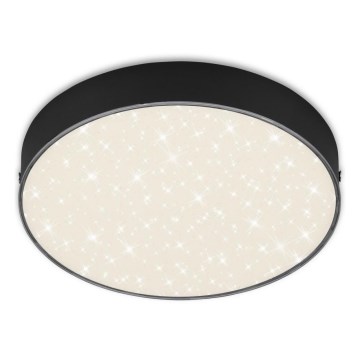 Briloner 7073-415 - LED taklampa STAR SKY LED/16W/230V 4000K diameter 21 cm svart