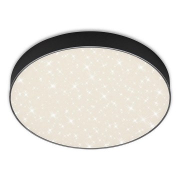 Briloner 7074-415 - LED taklampa STAR SKY LED/21W/230V 4000K diameter 28 cm svart