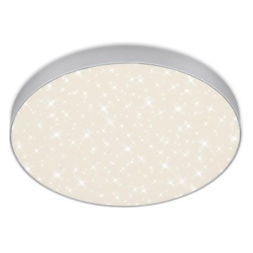 Briloner 7075-414 - LED taklampa STAR SKY LED/24,5W/230V 4000K diameter 38 cm silver